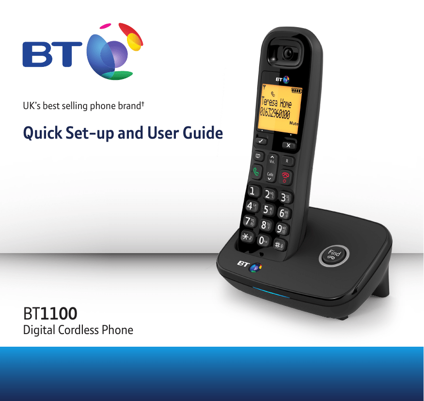 Quick Set-up And User Guide BT1100 | Manualzz