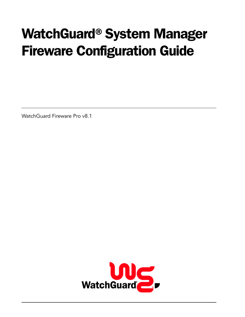 Watchguard Comparison Chart