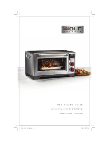 Wolf Gourmet Wgco170sr Toasters, Wolf Gourmet Countertop Oven Elite Manual