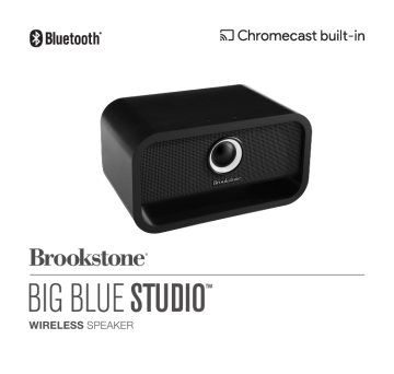 Brookstone BIG BLUE STUDIO manual Manualzz