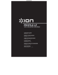ION Audio PROFILE LP Guide | AI Chat &amp; PDF Download