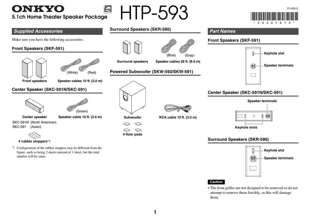 onkyo skw 591 subwoofer