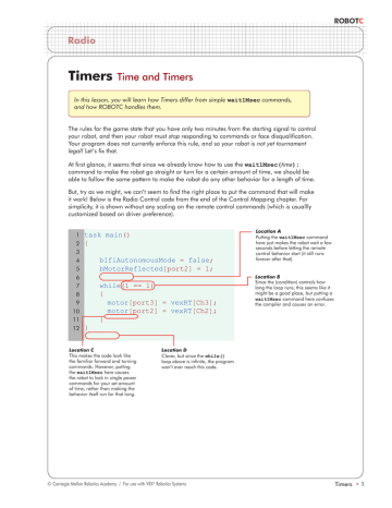 Timers Time And Timers Manualzz