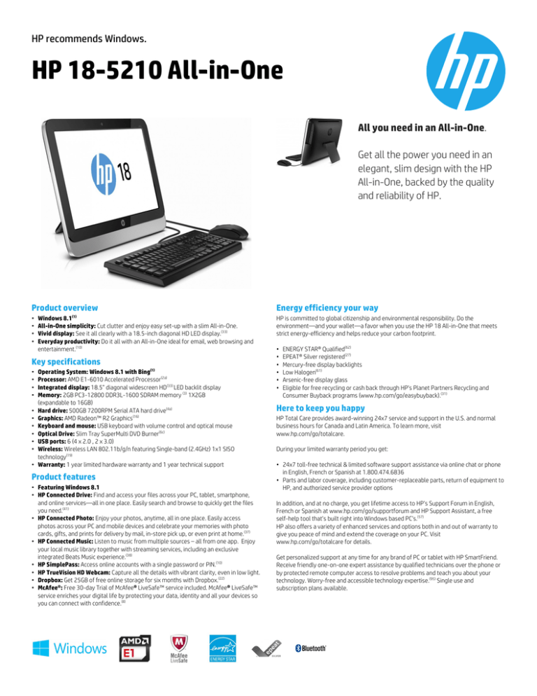 HP 185210 AllinOne Manualzz