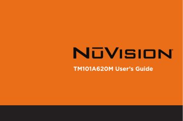 NuVision TM101A620M User manual | Manualzz