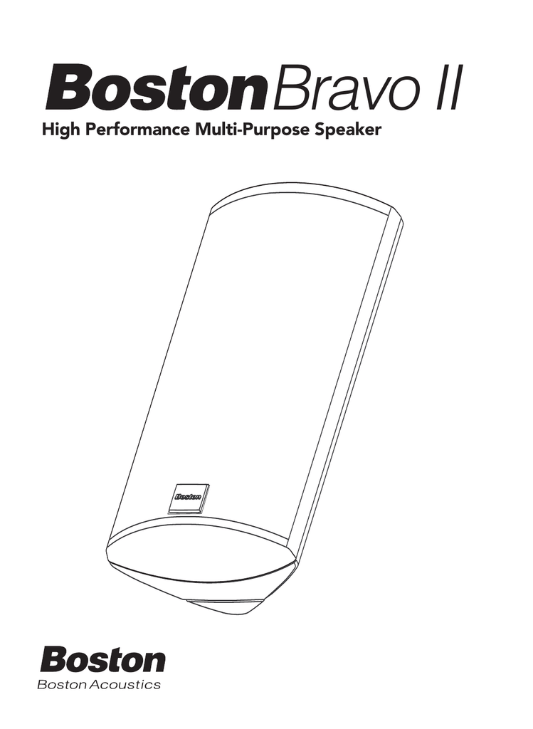 boston acoustics bravo 20 white
