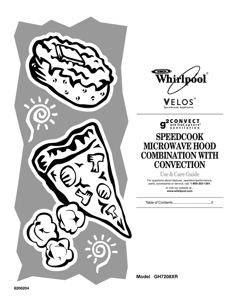 Whirlpool Velos GH7208XR Use & Care Manual Manualzz