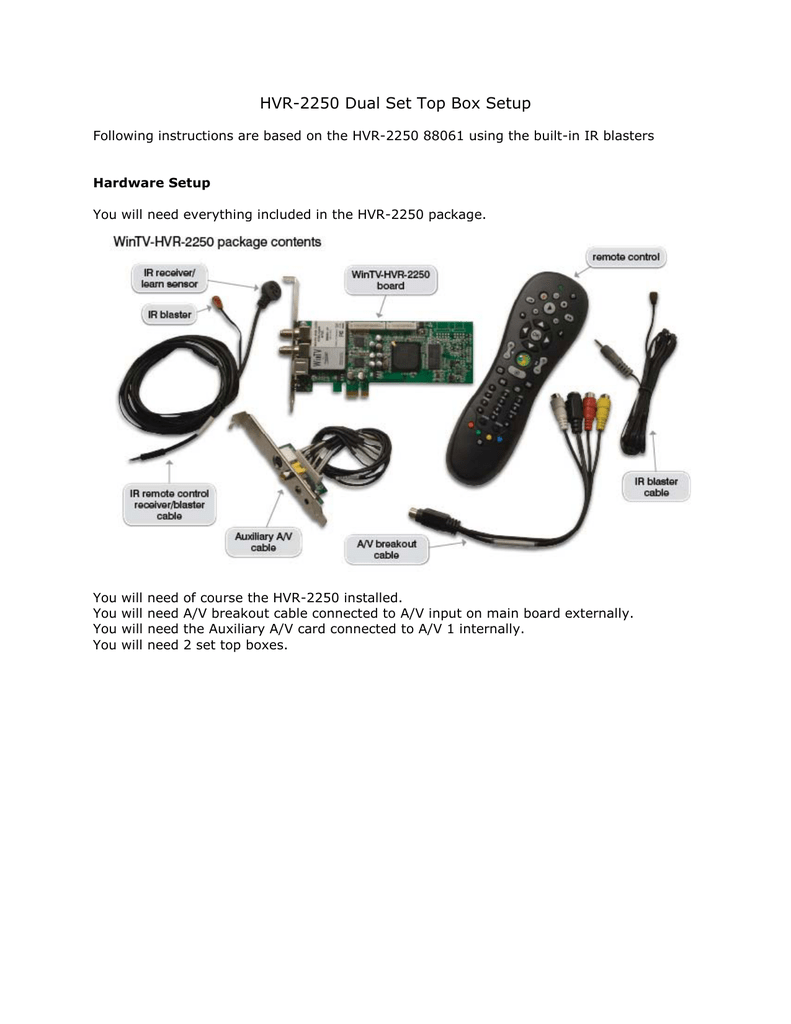 hauppauge wintv-hvr-2250