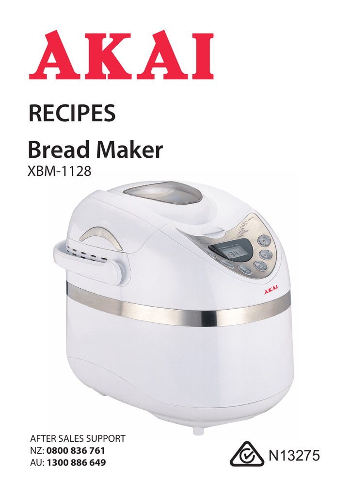 morphy richards bread maker manual 48285