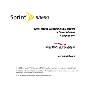 Sierra Wireless Compass 597 User manual | Manualzz