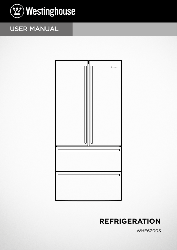 westinghouse fridge model whe5200sa