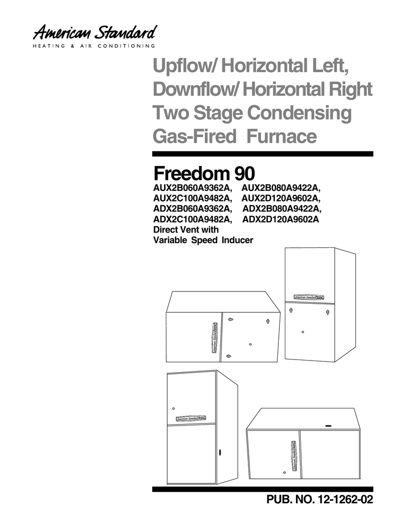 American Standard Freedom 90 User Manual