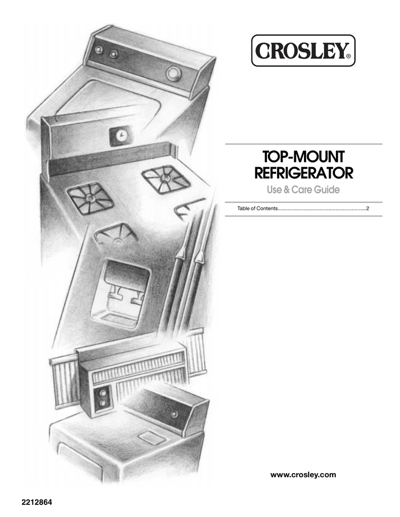 Crosley Refrigerator Repair Manual Manualzz