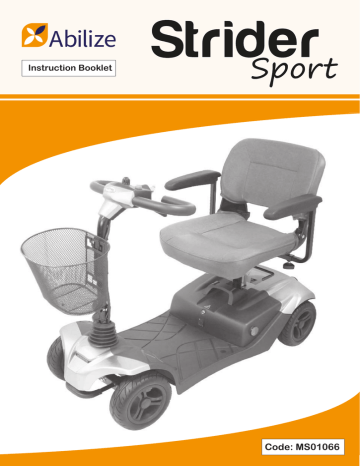 CareCo Abilize Strider Sport MS01066 Instruction Booklet | Manualzz