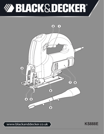 Black & Decker KS888E Jigsaw Instruction Manual | Manualzz