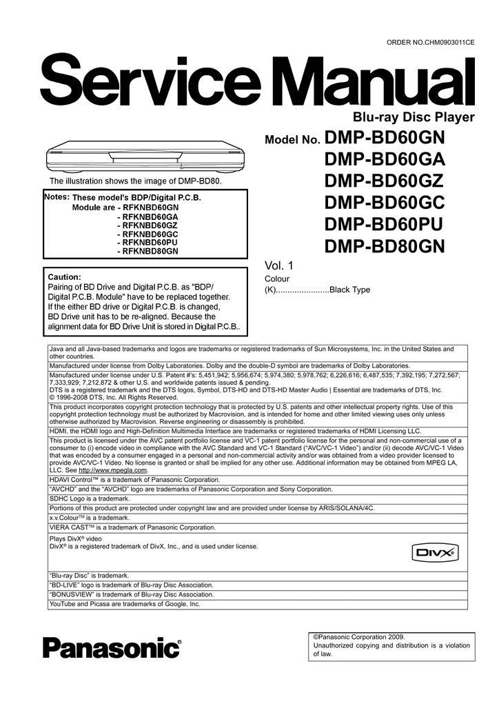 PANASONIC DMP-BD60GZ BLU-RAY PLAYER DRIVERS WINDOWS 7