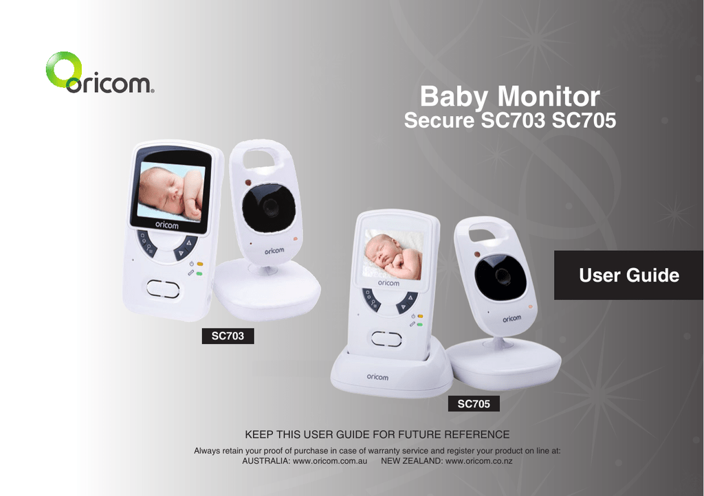 oricom baby monitor extra camera