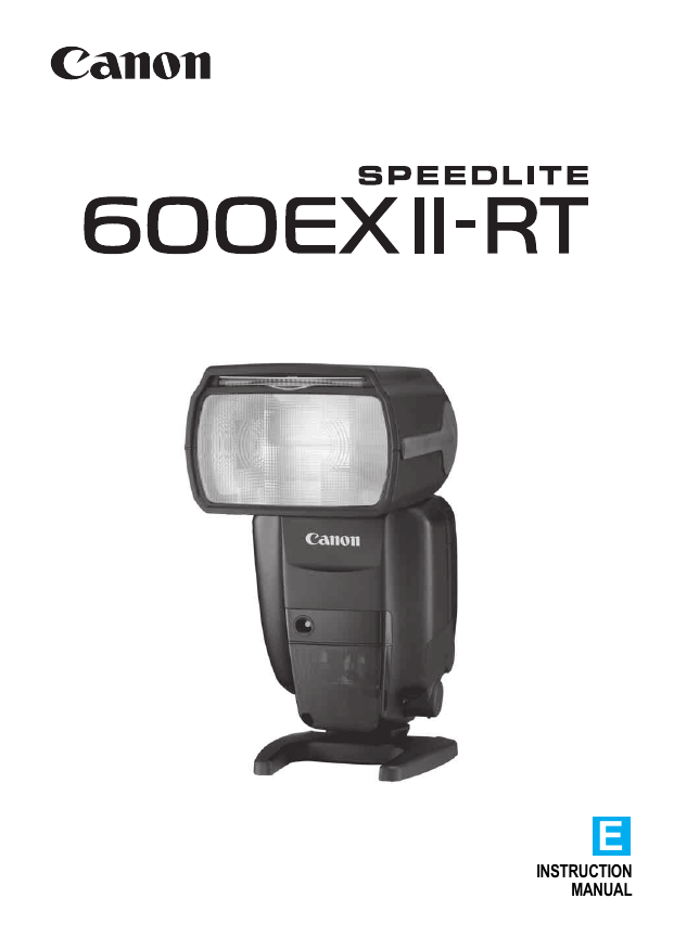 Canon Speedlite 600ex Ii Rt User Manual Manualzz