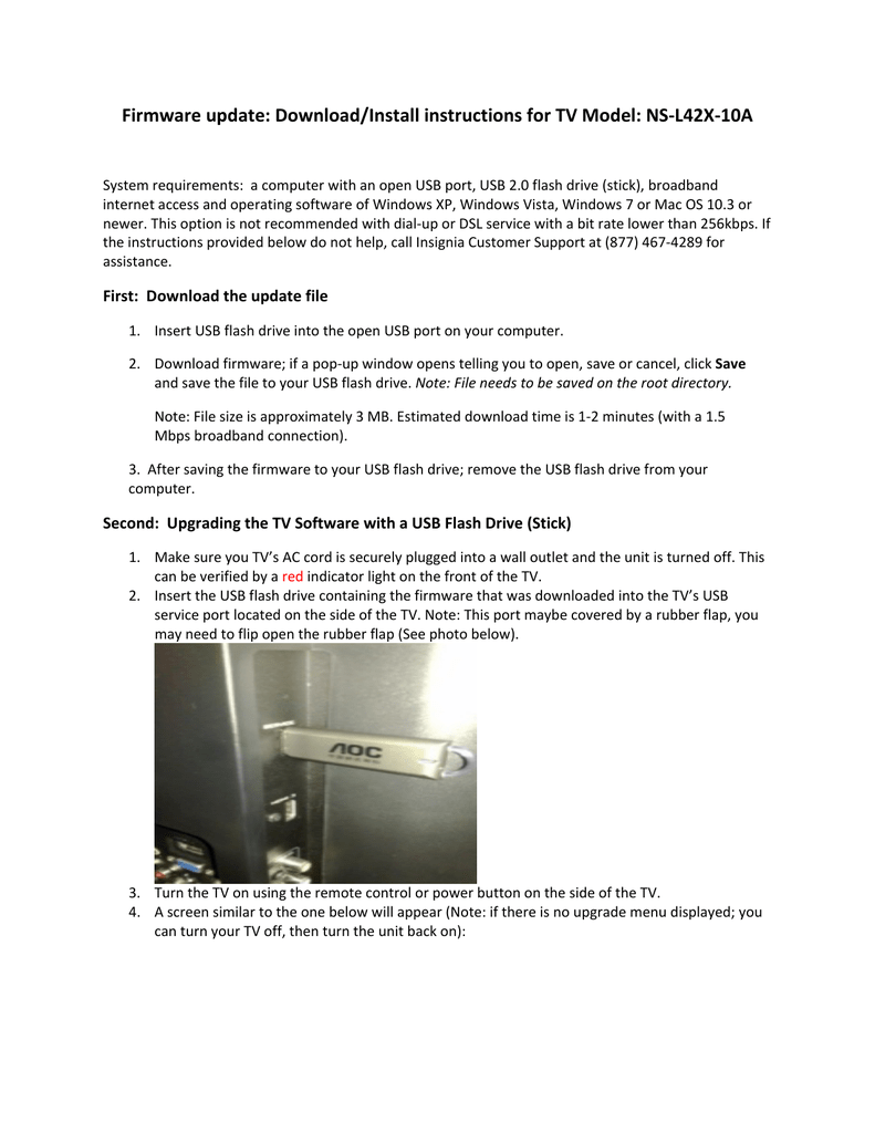 Insignia support driver for tv to macbook pro