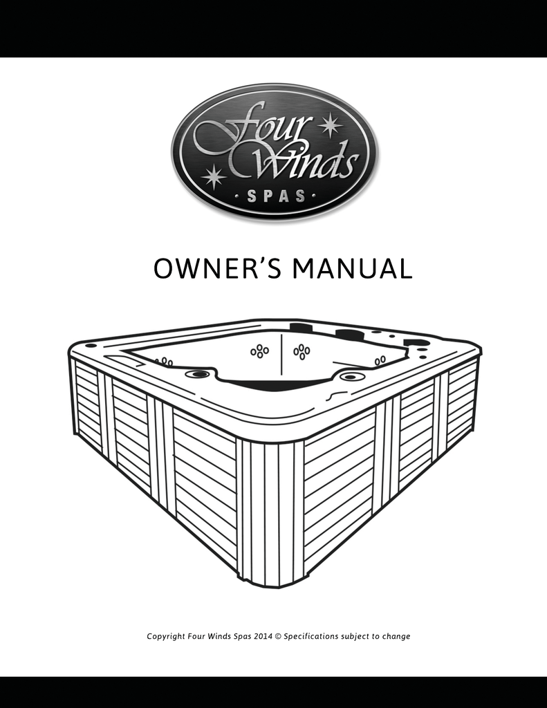 Hot Springs Spa Owners Manual