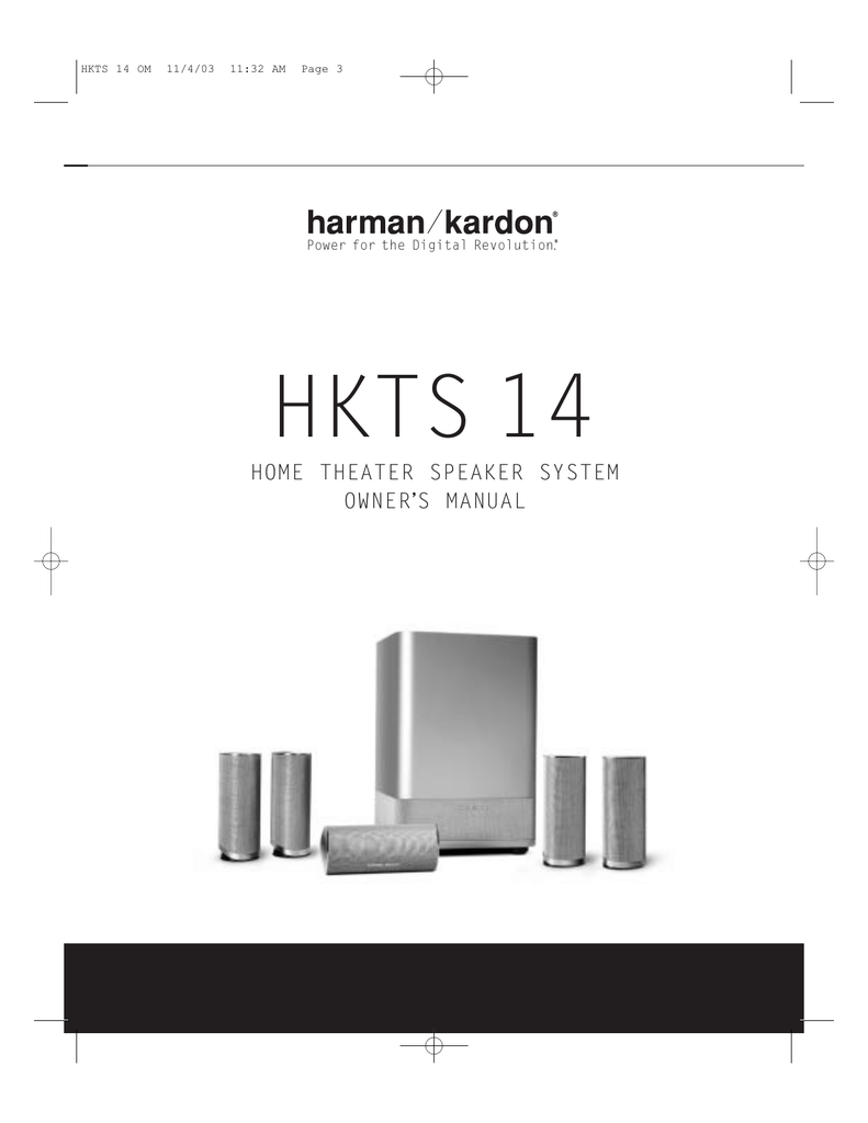 harman kardon sub ts14