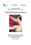 ASCAT Wind Product User Manual - OSI SAF 25-km, 12.5-km, coastal, EARS 25-km, coastal
