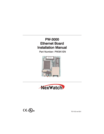 honeywell pro 3000 access control installation manual