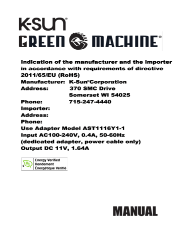 2020lstb Owner S Manual K Sun Manualzz