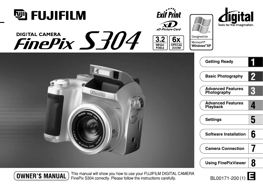 FinePix S304 User manual FujifilmS304 Manualzz