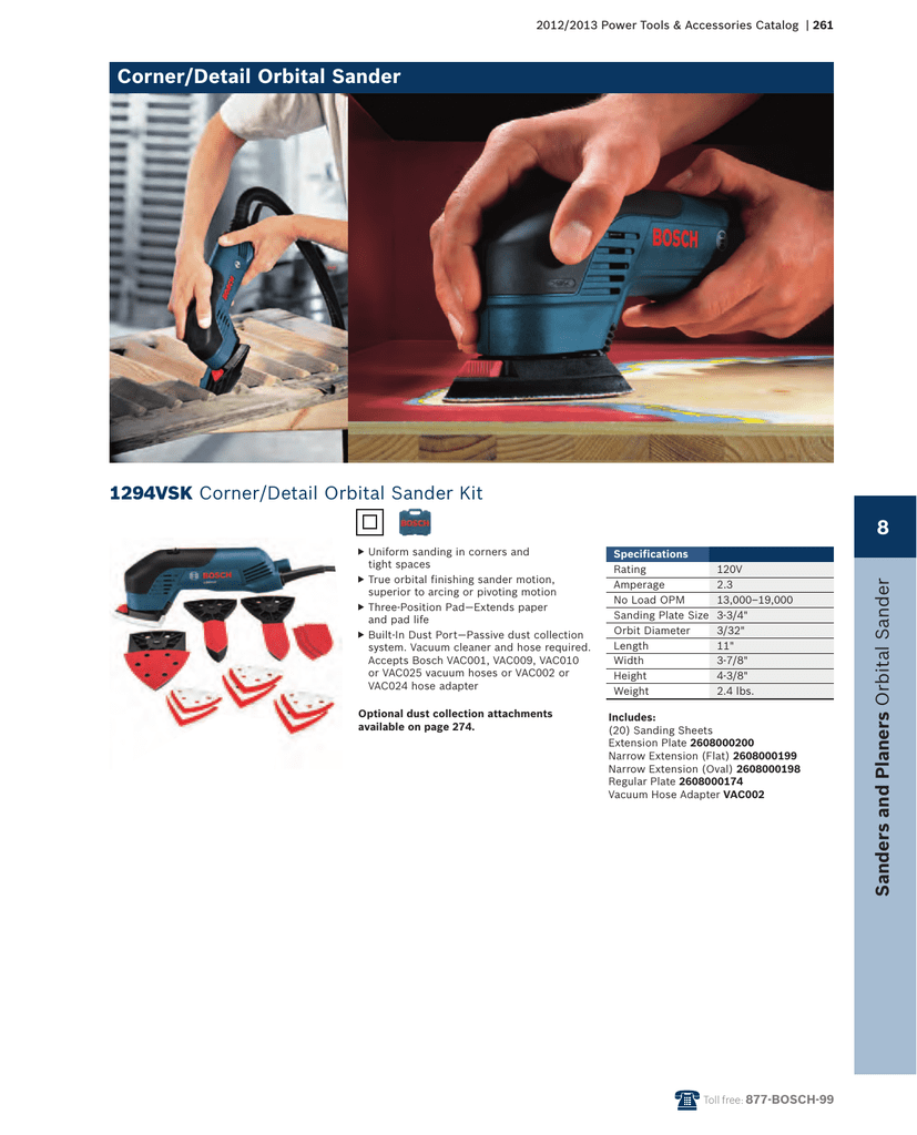 Corner Detail Orbital Sander 8 Manualzz Com