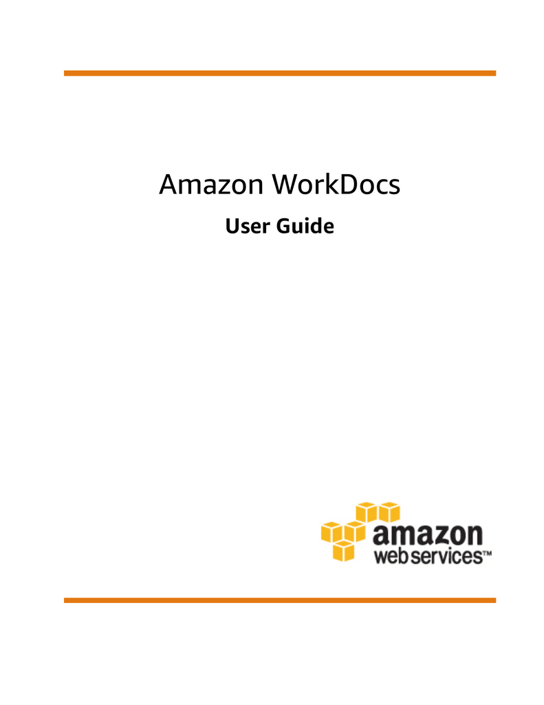 Amazon WorkDocs User Guide Manualzz