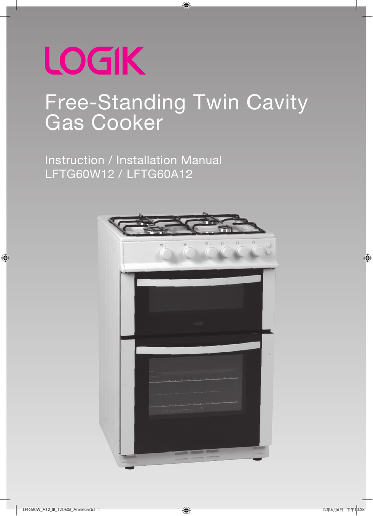 Logik LFTG60W12 Instruction Manual Manualzz