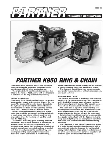 Partner K950 Chain Saw Manualzz