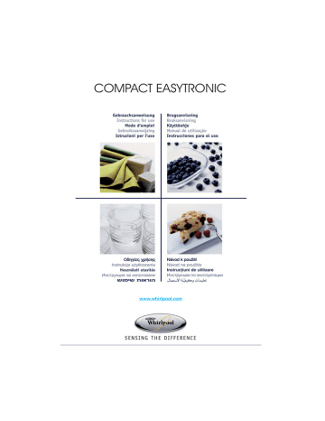 Whirlpool MWD 240/WH User manual | Manualzz