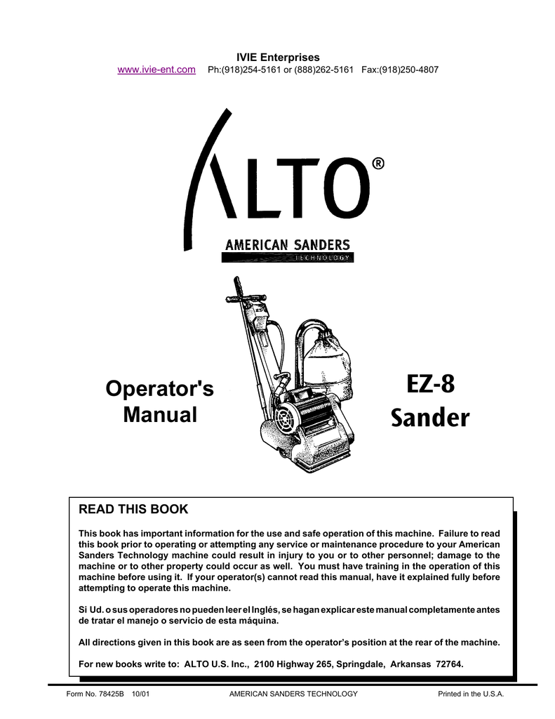 Clarke Ez 8 Floor Sander Parts Carpet Vidalondon