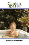 Garden Spas VS/GS Spa Owner's Manual