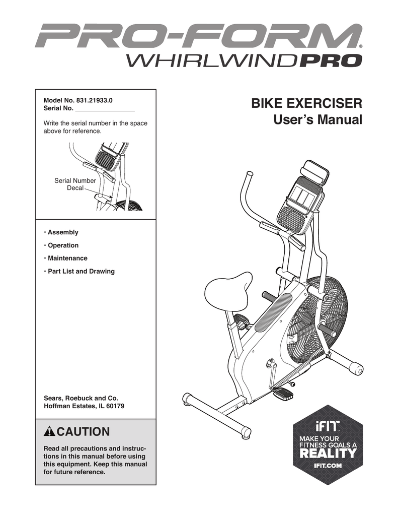 proform whirlwind air