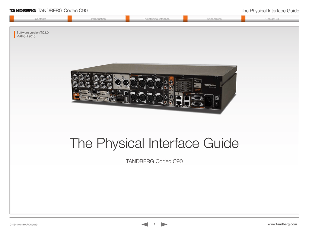 Physical interface