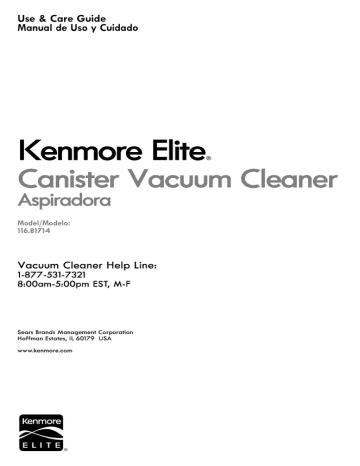kenmore elite 81714 manual