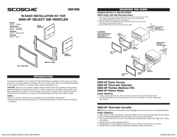 scosche stereo