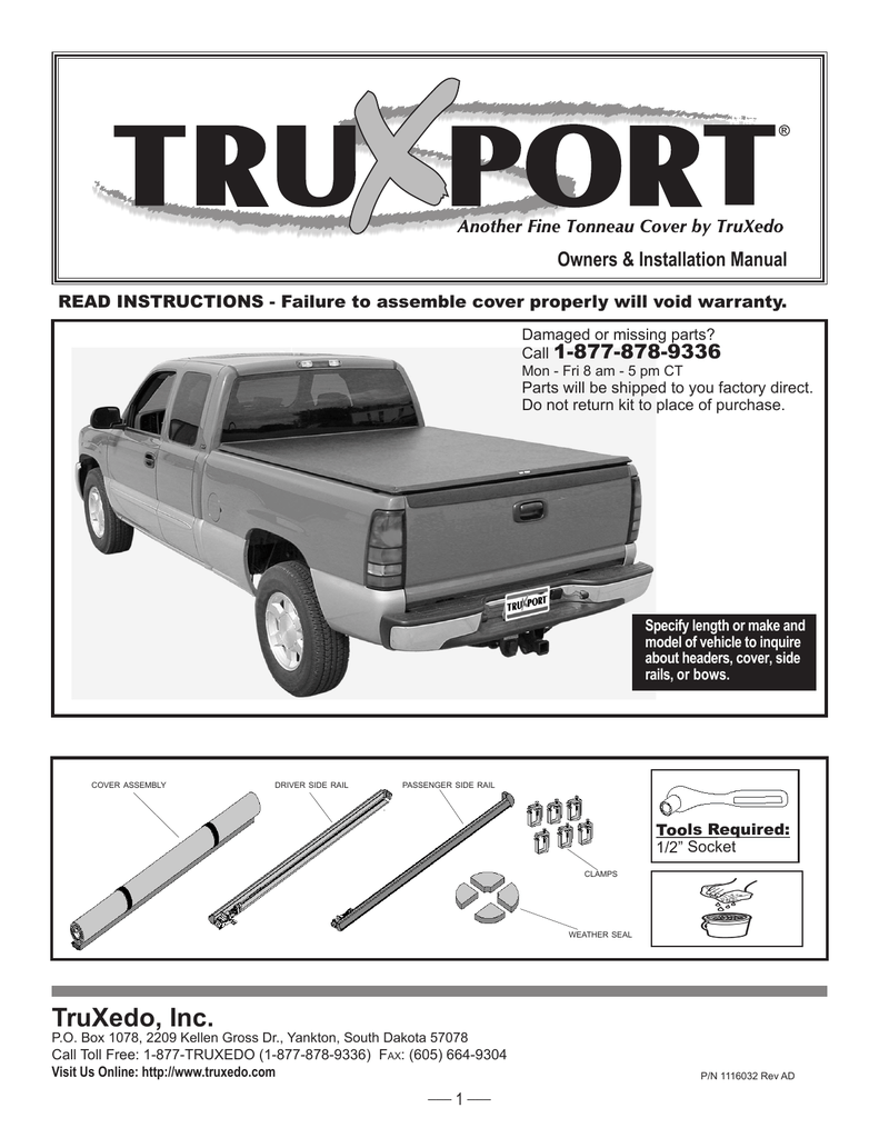 Truxport Manual Manualzz