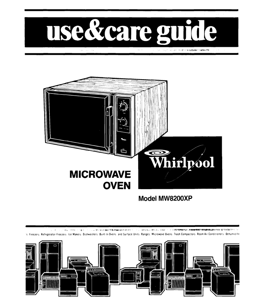 Whirlpool microwave oven Cart Manualzz
