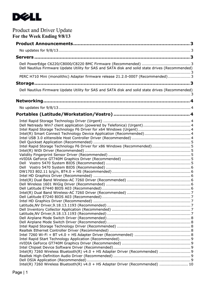 dell precision m4600 mass storage controller driver