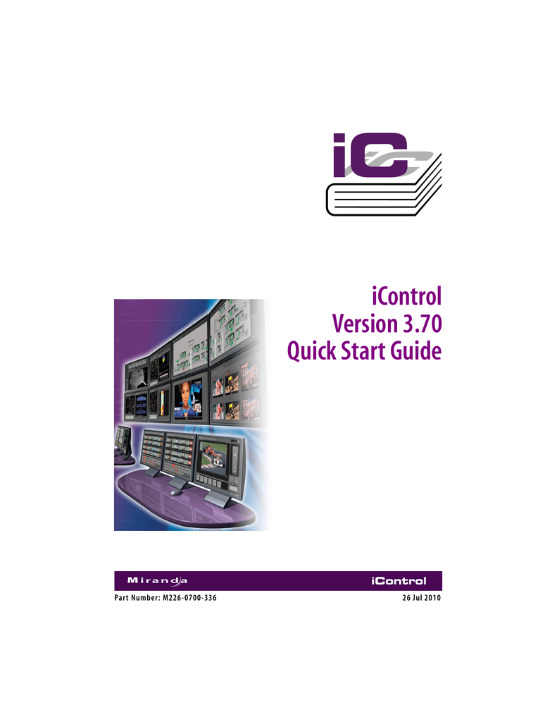 iControl Quick Start Guide Manualzz