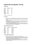 Nissan Skyline R32 &amp; R33 Idle, Ignition Timing &amp; ECU Reset Guide