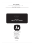 John Deere STS-42JDC Manual - Lawn Sweeper Operator's Guide