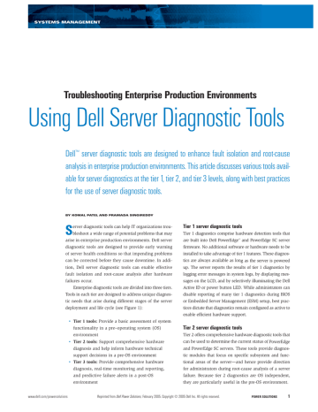 dell troubleshooting tool