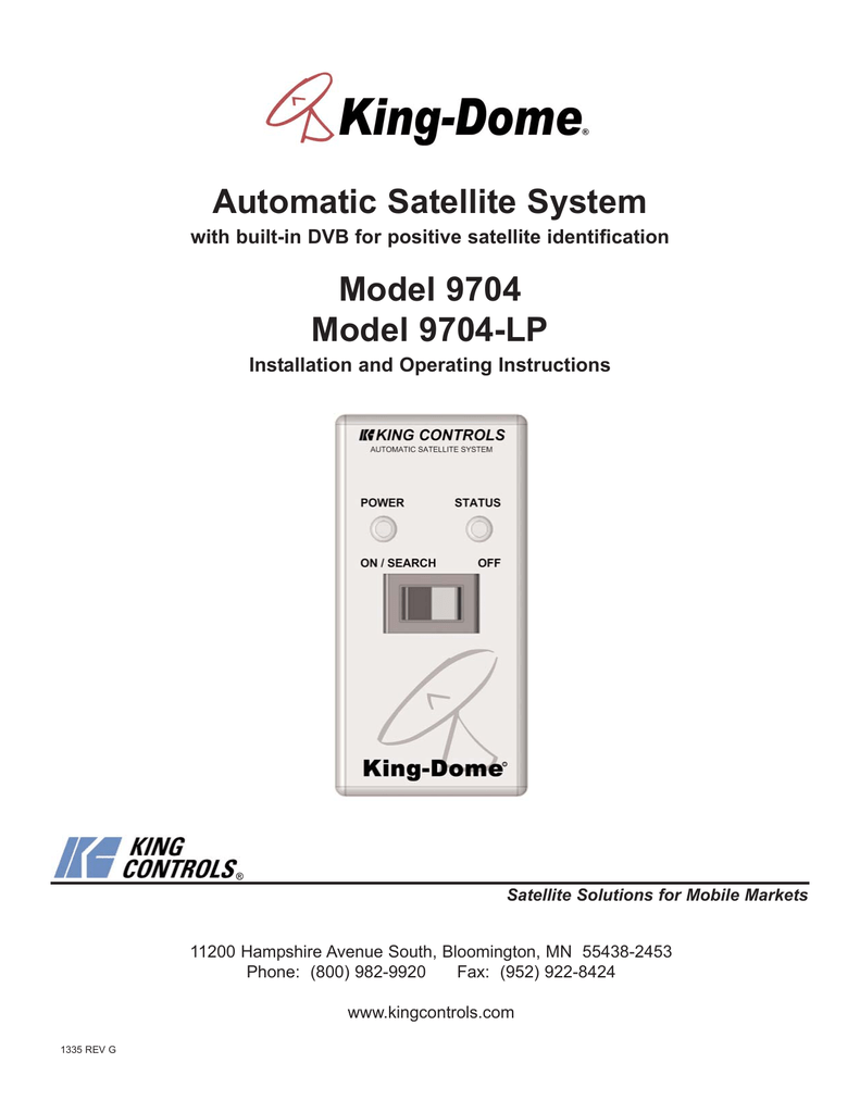 Automatic Satellite System | Manualzz