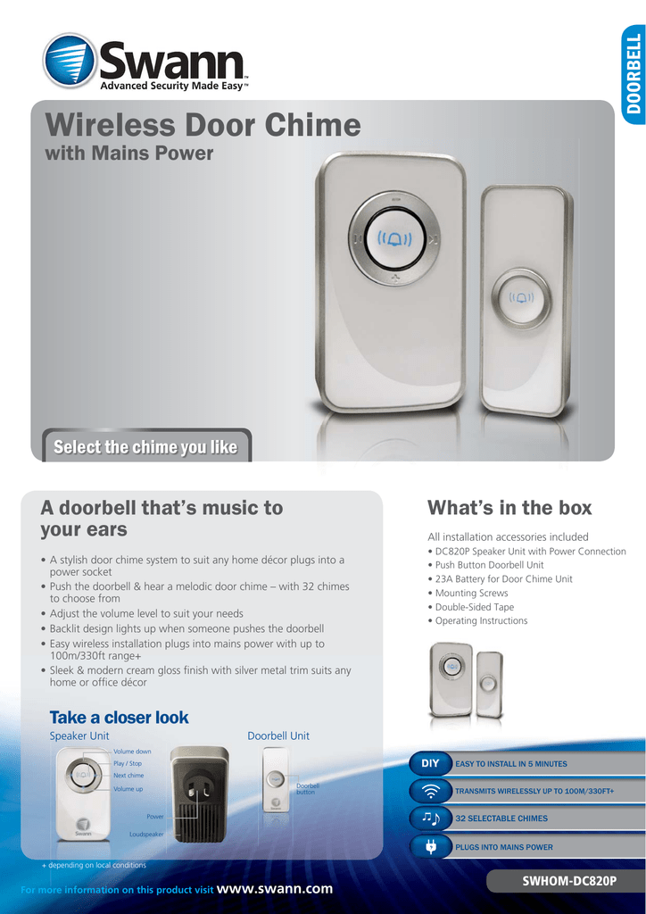 Wireless Door Chime