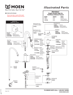 Moen 7590orb Instructions Owner S